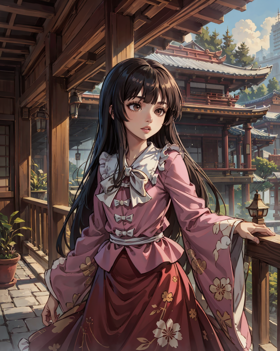 00557-1058845336-_lora_kaguyaH_1_, 1girl, solo, masterpiece, best quality, (houraisan kaguya), black hair, hime cut, bangs, blunt bangs, sidelock.png